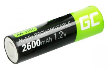 AKU AKU-AA-2600/GC*P2 1,2 V Ni-MH HR6, AA Green Cell AKU AKU-AA-2600/GC*P2 1,2 V Ni-MH HR6, AA roheline element